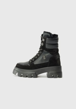ANTWERP - Bottines à lacets - black