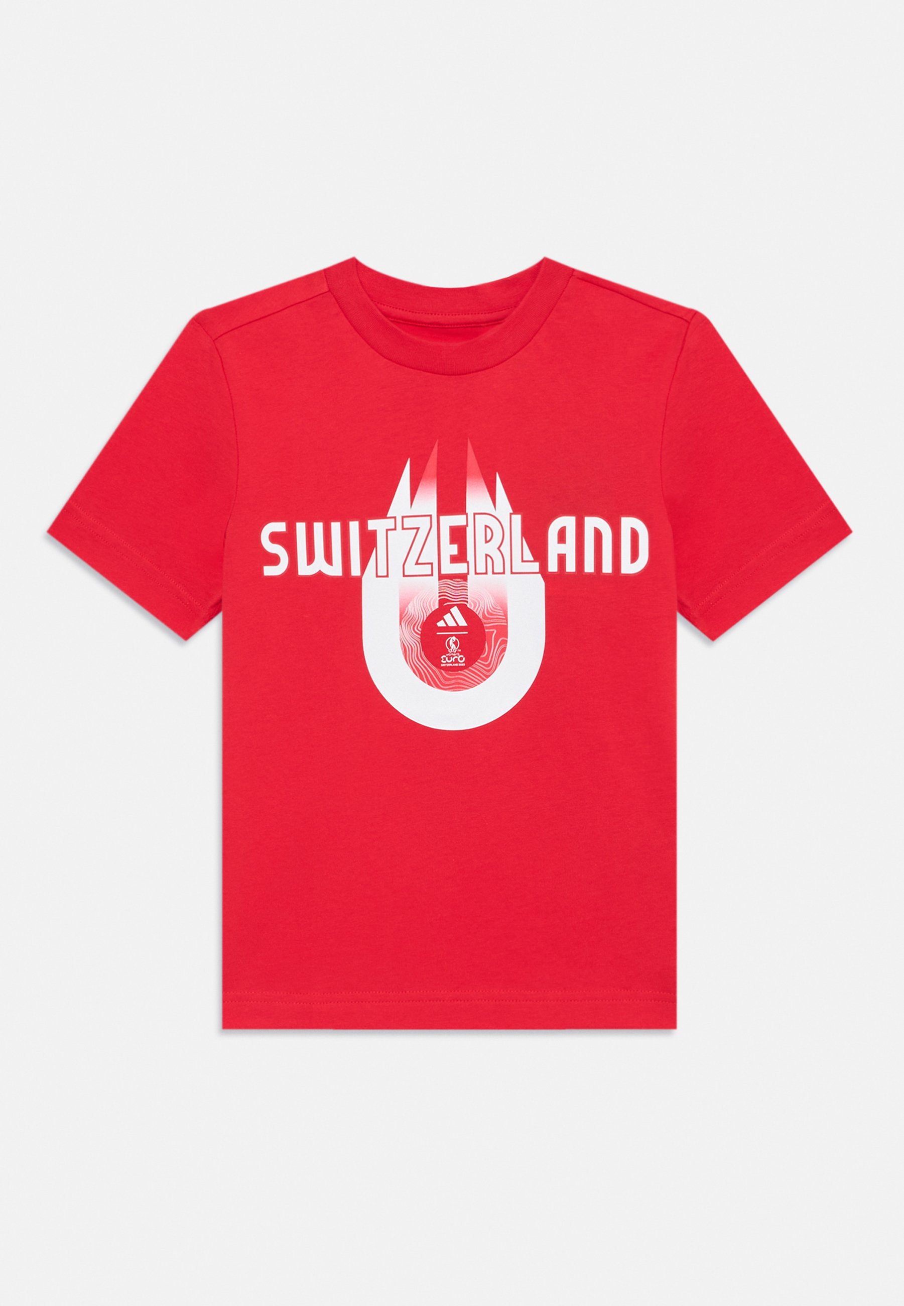 adidas Performance SWITZERLAND UNISEX - Tricou cu imprimeu - pure