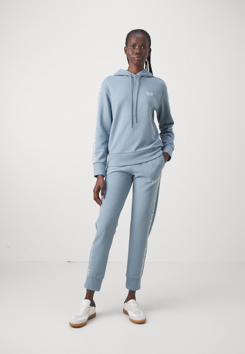 navy armani tracksuit