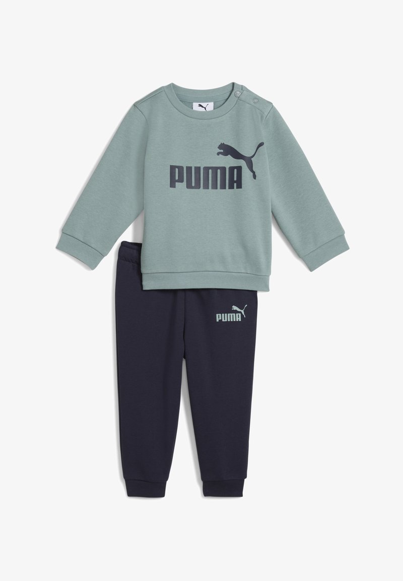 Puma MINICATS CREW UNISEX SET - Chándal - green moon