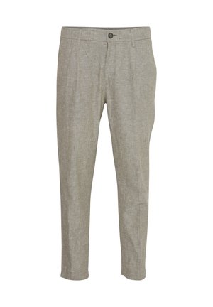 Casual Friday, CFMARC LINEN MIX RELAXED FIT - Παντελόνι - mermaid melange