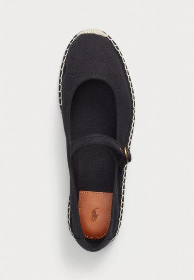 Polo Ralph Lauren CANVAS MARY JANE ESPADRILLE - Espadrilles - black