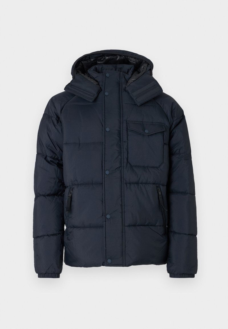 Barbour International Winterjas donkerblauw