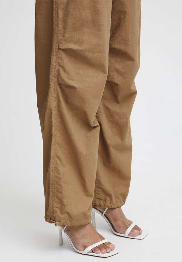BYDAFIE - Tracksuit bottoms - tigers eye3