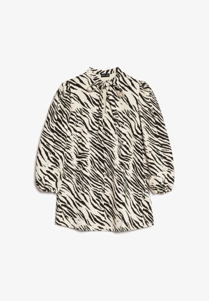 Sister Jane, NUIT ZEBRA MINI DRESS - Blusenkleid - ivory
