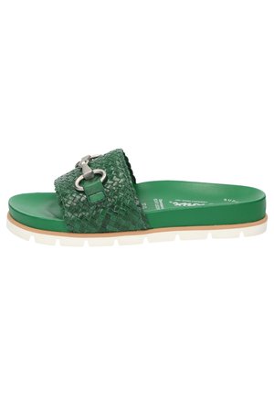 LIBUSE - Pantolette flach - vert