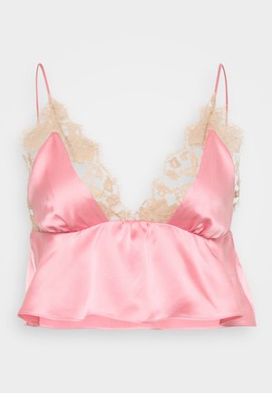 KIKI DE MONTPARNASSE ORCHID CROPPED CAMI - Maglia del pigiama - pink