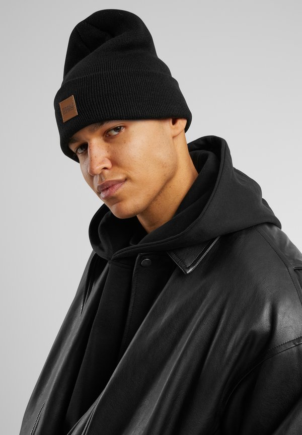 LEATHERPATCH LONG - Mütze