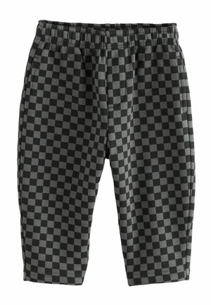 Trousers - mono checkerboard