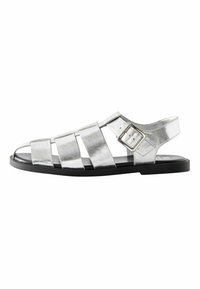 Next FOREVER COMFORT - REGULAR FIT - Chodecké sandály - silver