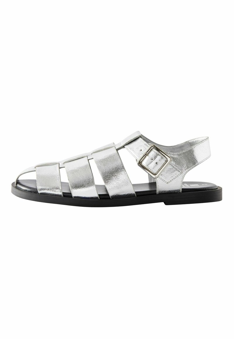 Next FOREVER COMFORT - REGULAR FIT - Chodecké sandály - silver
