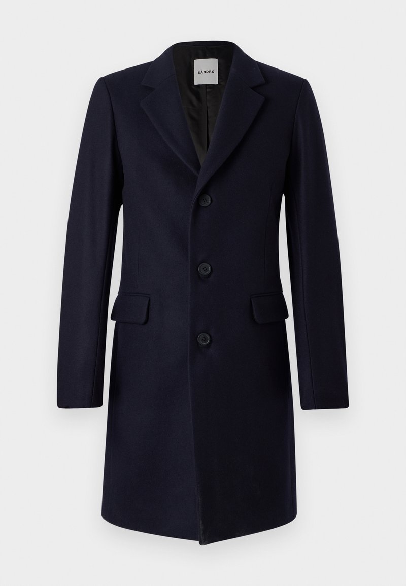 sandro Mantel donkerblauw