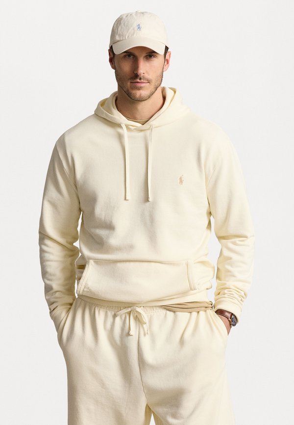LOOPBACK FLEECE HOODIE - Sweatshirt - clubhouse cream