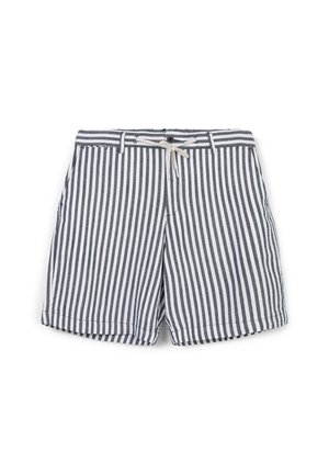 Calliope BERMUDA LINO RIGATO - Shorts - var blu navy