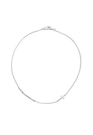 AllSaints CROSS STATION - Collar - silver coloured