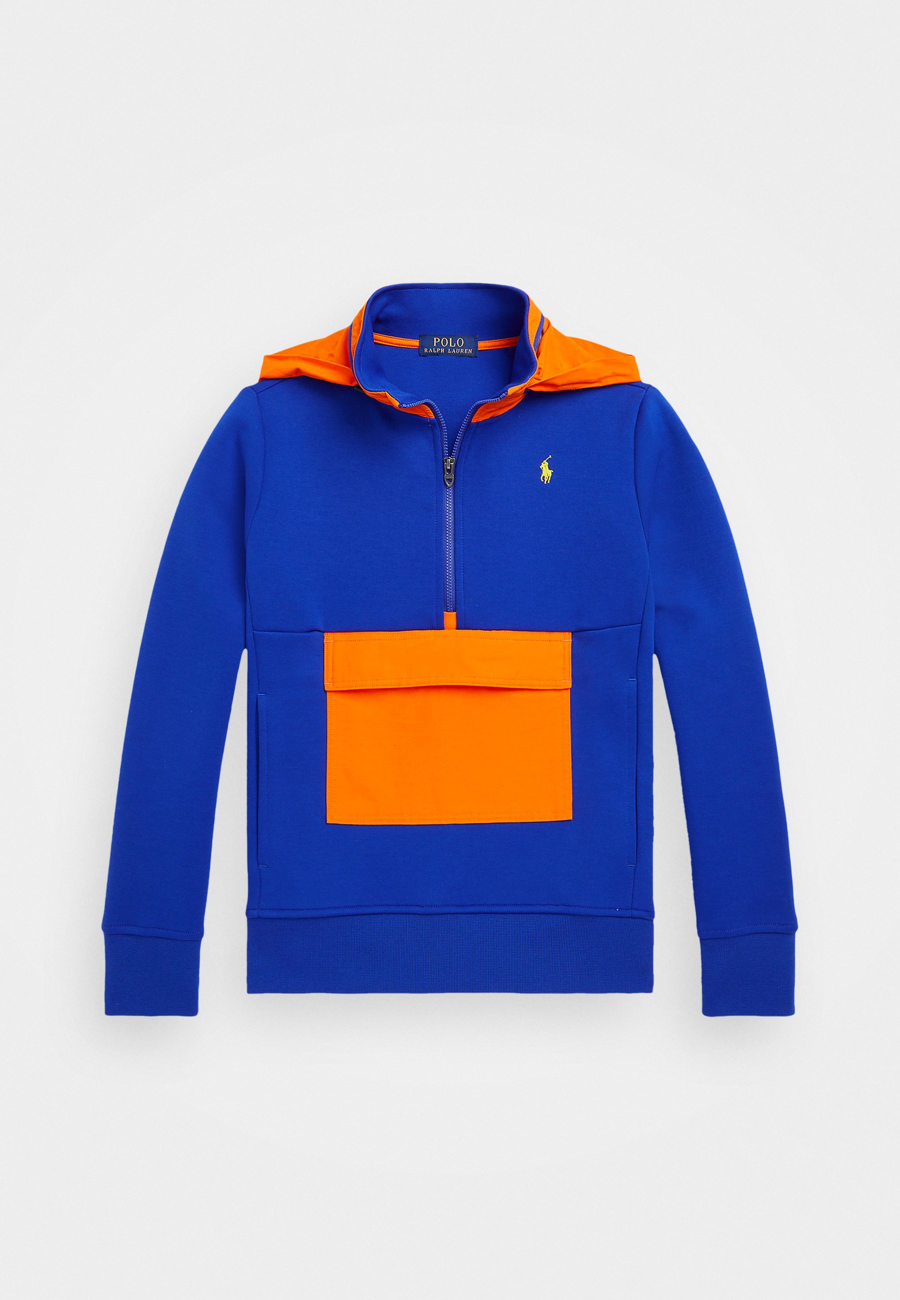 Polo Ralph Lauren HALF ZIP - Sweatshirt - sapphire star/resort orange/blue  