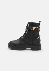 Stivaletti stringati - black