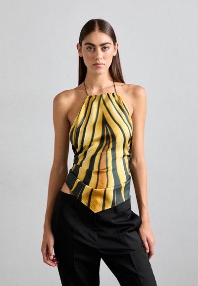Roberto Cavalli Top - giallo