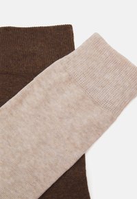 s.Oliver UNISEX ESSENTIAL 8 PACK - Calze - nature melange