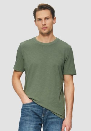 T-shirt basique - olivgrün