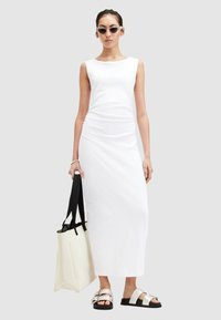 AllSaints KATARINA - Trikoomekko - optic white