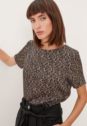 Blouse - black aop