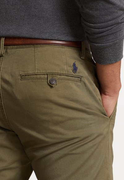 Polo Ralph Lauren BEDFORD STRETCH SLIM FIT CHINO PANT - Chinos tipa bikses - canopy olive
