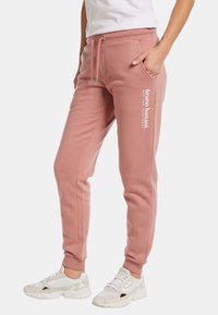 Bruno Banani - MIT SCHRIFTZUG CARSON - Trainingsbroek - rosa Miniatuurafbeelding 1