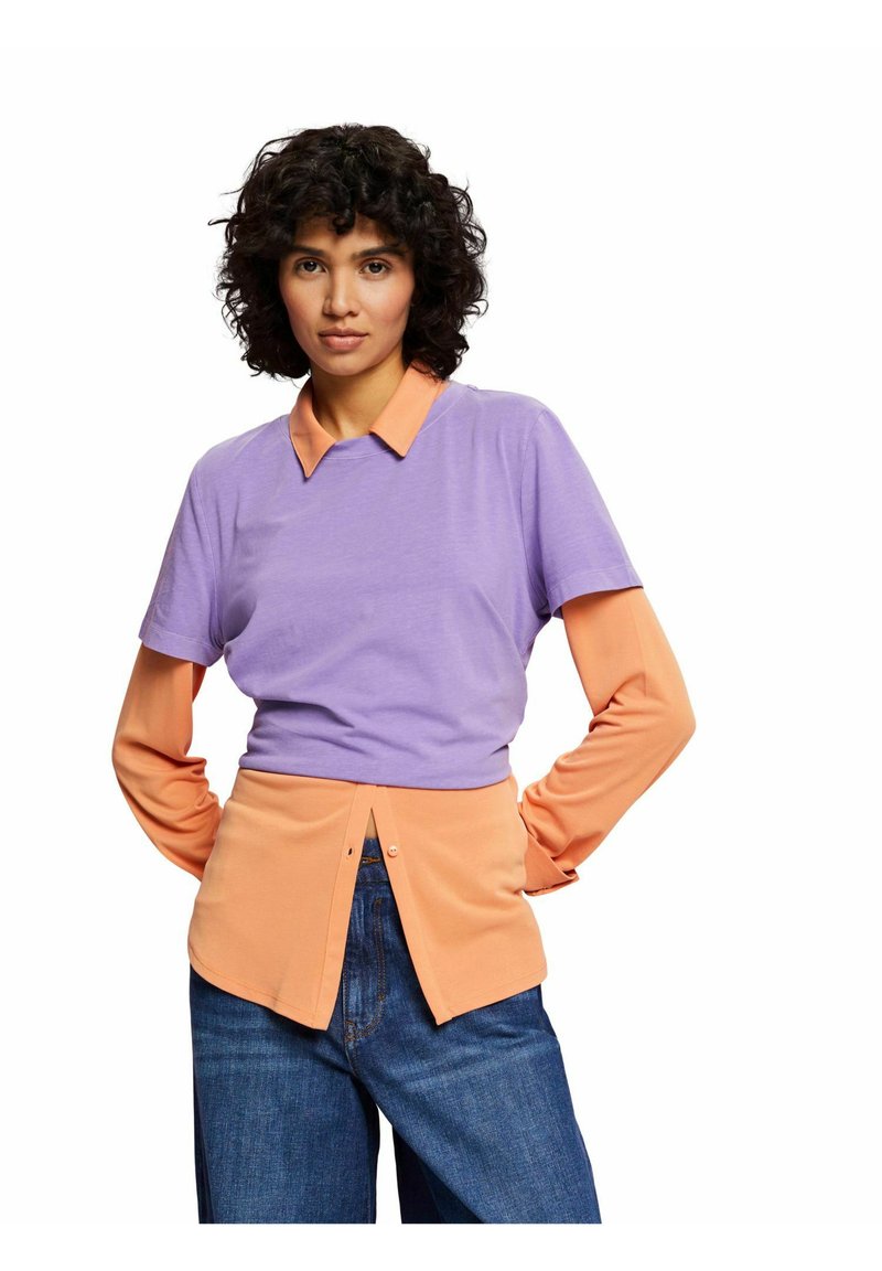 Esprit T-shirt à Manches Longues - Ice/écru