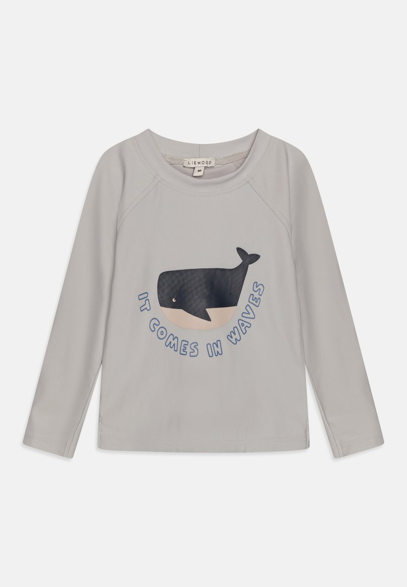 Liewood - NOAH PLACEMENT LONGSLEEVE SWIM TEE UNISEX - Solbeskyttende drakt - cloud blue, Forstørre