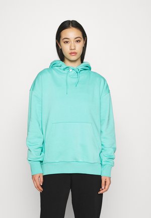 ALISA HOODIE - Huppari - turqoise green