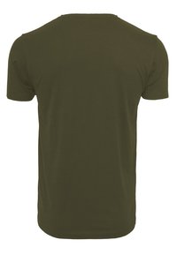 Mister Tee PRAY - Apdrukāts T-krekls - olive