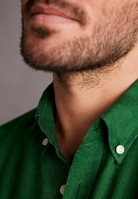 Next SIGNATURE LONG SLEEVE COLLAR - Skjorta - green