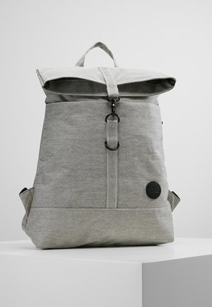 CITY FOLD TOP BACKPACK - Mochila - melange black
