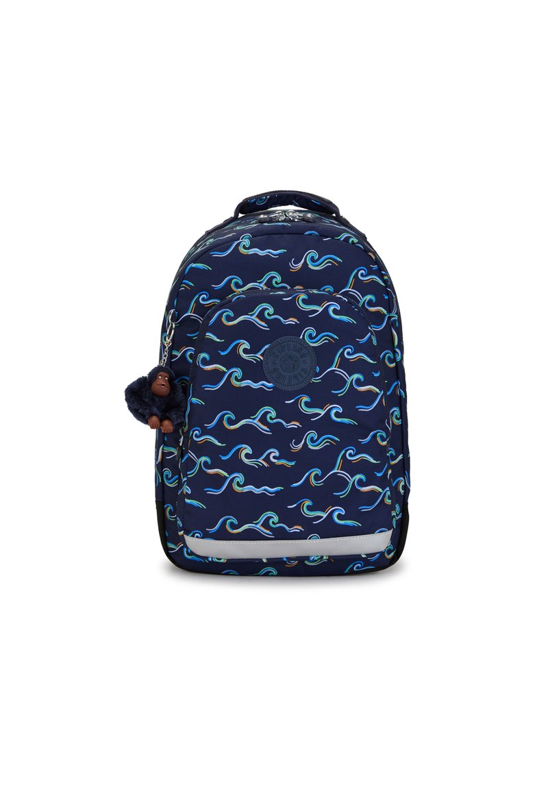 Kipling - CLASS ROOM - Školní taška - fun ocean print, Zvětšit