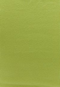 MIT WEITEM AUSSCHNITT - Top - bright chartreuse