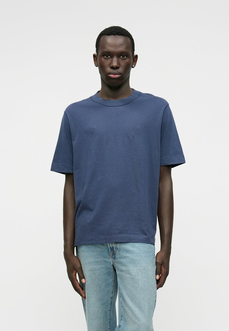 Abercrombie & Fitch VINTAGE - Jednoduché tričko - dark blue
