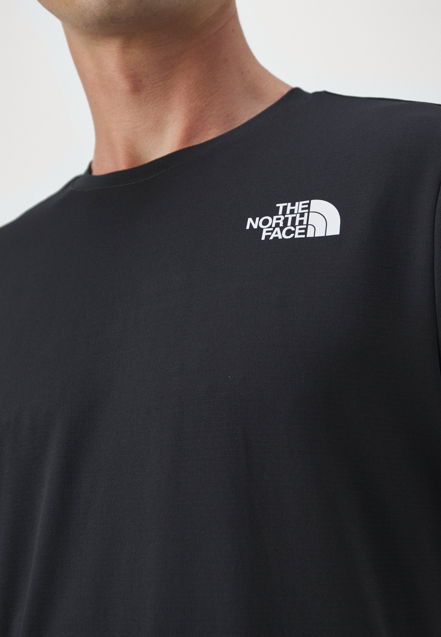 ■THE NORTH FACE■ TNF Run Short Sleeve T-Shirt BLACK NT7UR1 □THE NORTH FACE□ TNF Run Short Sleeve T-Shirt BLACK NT7UR1