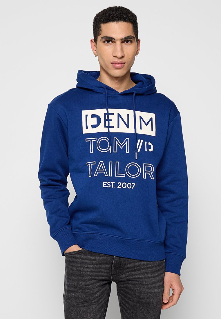 Tom Tailor Denim Hoodie blauw Tom Tailor Denim Hoodie blauw
