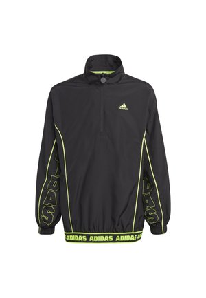 adidas Sportswear UNISEX - Giacca sportiva - black/carbon/lucid lemon
