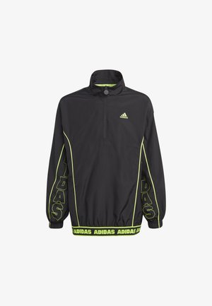 adidas Sportswear UNISEX - Giacca sportiva - black/carbon/lucid lemon