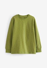 Next 4 PACK LONG SLEEVE COSY STANDARD - Hosszú ujjú felső - chocolate brown burgundy red tan brown moss green