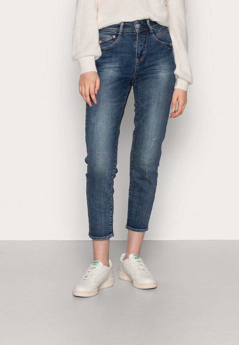 Herrlicher Jean droit - blue denim