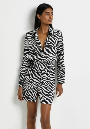 Shirt dress - black