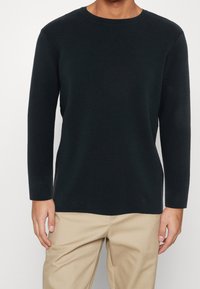 KnowledgeCotton Apparel Strickpullover - dark blue