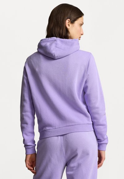 Polo Ralph Lauren ISLAND FLEECE LONG SLEEVE SWEATSHIRT - Majica s kapuljačom i patentnim zatvaračem - pure lilac