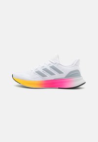 Unselected, footwear white/halo silver/core black