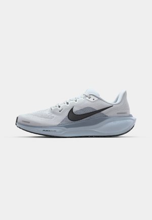 Nike Performance AIR ZOOM PEGASUS 41 - Road running shoes - pure platinum/anthracite/light armory blue/ashen slate/white