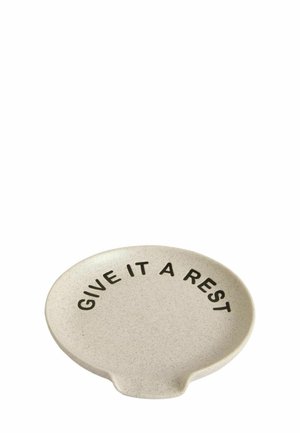Next, SLOGAN SPOON REST UNISEX - Tallerkener - grey