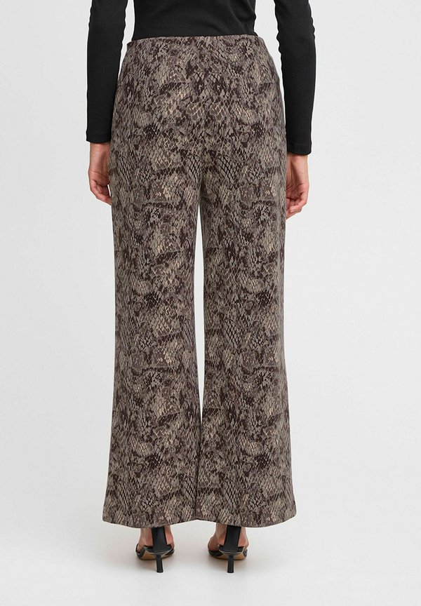 IHKATE PRINT - Trousers - dark fungi snake aop4